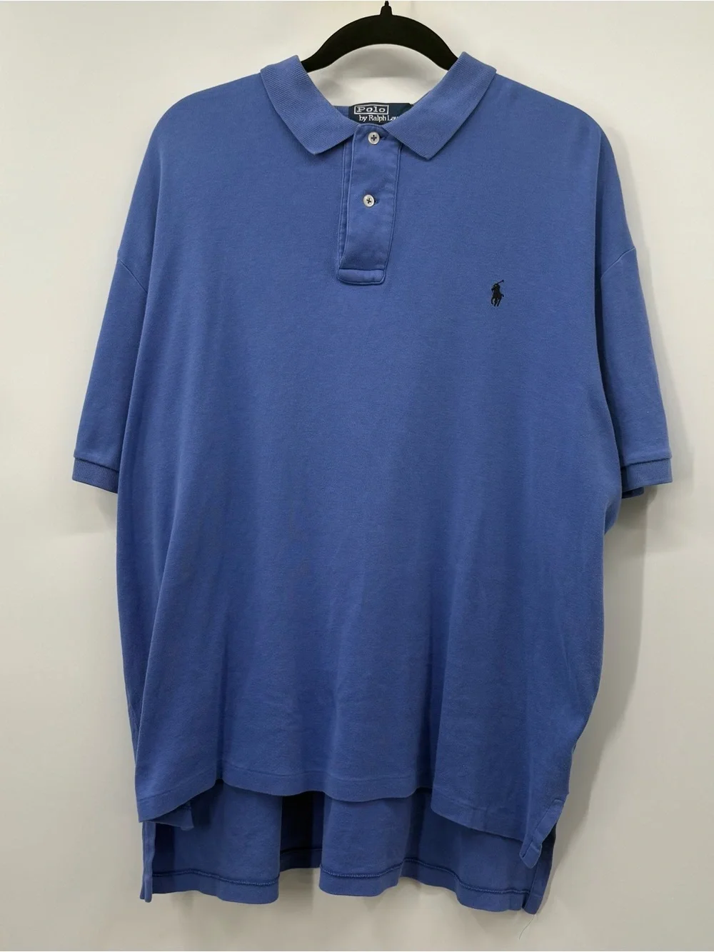 Polo by Ralph Lauren Men's Blue Short-Sleeve Polo Shirt